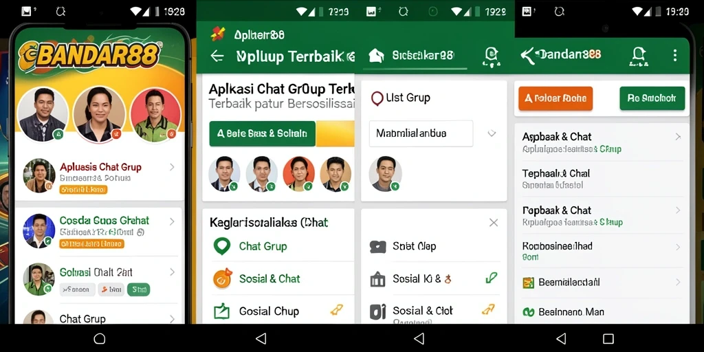 Tampilan antarmuka aplikasi BANDAR88 yang menarik dan fungsional.