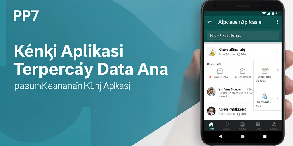 Tampilan antarmuka pengguna PP7 yang intuitif dan mudah dipahami.