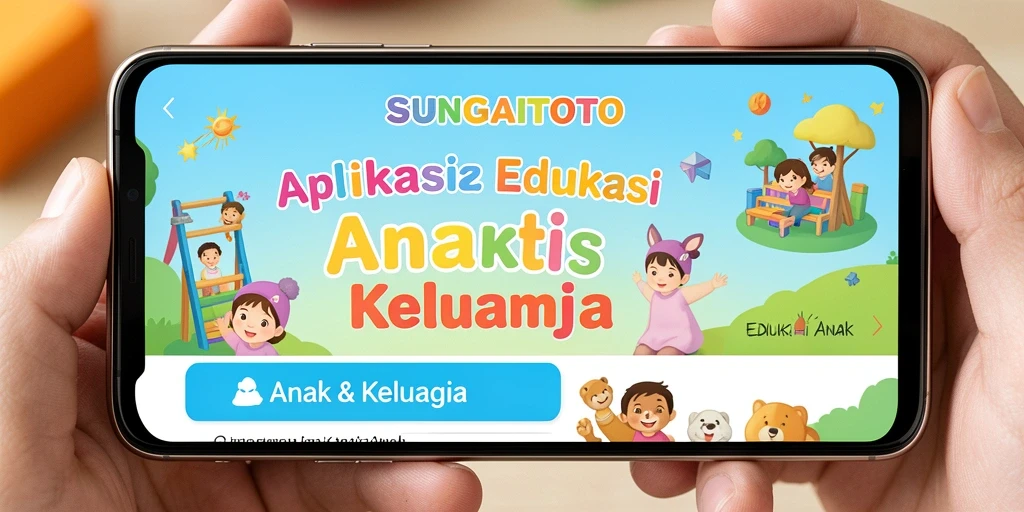 Screenshot SUNGAITOTO menampilkan permainan edukatif yang menyenangkan untuk anak-anak.