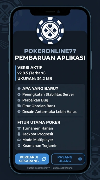 Riwayat Versi pokeronline77 untuk Pengguna Android
